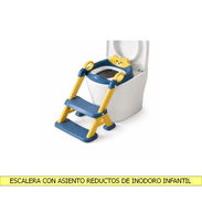 ESCALERA CON ASIENTO REDUCTOS DE INODORO INFANTIL - Img 55758392