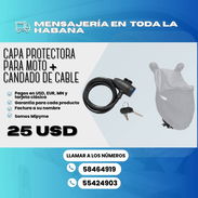 ✅ Capa protectora para moto ✅ Candado de cable con llave de alta seguridad - Img 55944541