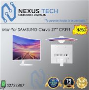 Monitor SAMSUNG Curvo de 24¨ CF391 NUEVO en caja - Img 45731015