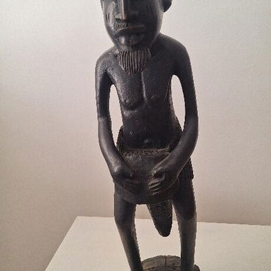Estatua africana de madera (65 cm) - 5/5