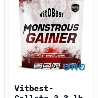 Mass Gainer disponible ‼️ - Img 124850027