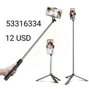 Palo de Selfie 2 en 1 con Trípode y Control Remoto Bluetooth - Img 56798054