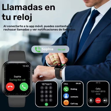 Disponible: Smartwatch Inteligente 2026 – Pantalla HD 2.01", Llama... | videojuegoshabana.com - Img 125474235