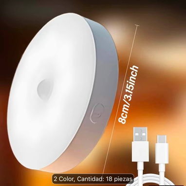 Lámparas LED sensoriales (paquete de 6 unidades) Precio: 30 USD mensajería incluida - 3/4