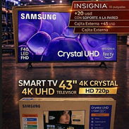 SMART TV 4K SAMSUMG CRYSTAL UHD 55" . SERIE 7 MODELO 2025. Precio 490 💵 Con cajita externa 535 💵 - Img 55403155