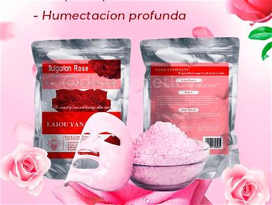 ✅✅ Mascarillas Hidroplasticas jelly profesionales de rosas, vita c, aloe, pepino, 1kg para trabajar o uso personal✅✅ - Img main-image