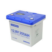 Batería Anern de litio LiFePO4 de 12,8 V, 200 Ah y 2560 WH - Img 57255945