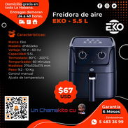 🍟 67🍟 FREIDORA EKO 5.5 LITROS LO MÁXIMO. ENTREGA GRATIS FACTURA Y GARANTÍA. TLF 54833699 - Img 50337554