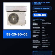 AIRE SPLIT 24K 220V MILEXUS VPT -0319 - Img 57888308