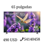 TV Insignia 65 pulgadas MOD. NS-65F501NA24 Televisor SERIE F50 4K UHD SMART TV (FIRE TV AMAZON) CON ALEXA VOICE, - Img 54207058