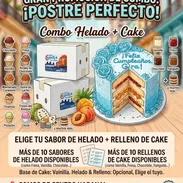 Venta de Combos de Helado más Cake enbla Habana - Img 55620998