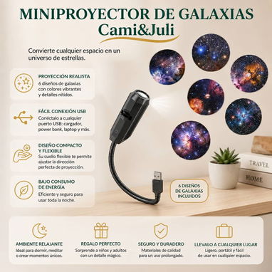 Mini proyector de galaxias - Img 125094276