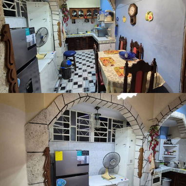 #244 🏢 APARTAMENTO 3/4 EN PRIMER PISO, CENTRO HABANA. PUEBLO NUEVO. Gas de la calle. Se entrega vacío. NO DISPONIBLE - 5/10