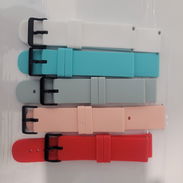 Manillas de silicona de 20mm para relojes y relojes inteligentes - Img 53482858