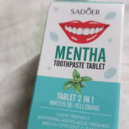 Tabletas de pasta de dientes de menta - Img 50804033