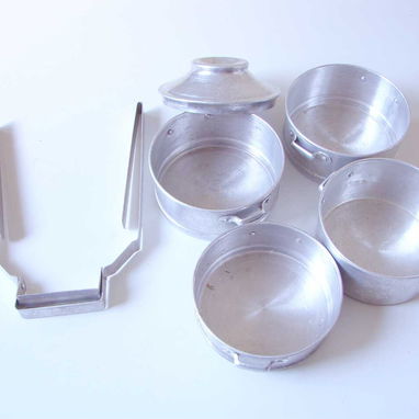VENDO CANTINA DE ALUMINIO 4 PIEZAS (nueva) - 2/2