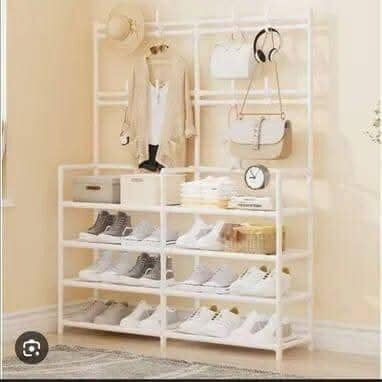 💜Organizador de zapatos y carteras doble de 4 pisos(TDH) - 2/3