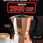 CAFETERA DE 6 Tazas, Para tu negocio de café, sirve para cocina de inducción también - Img 55252901