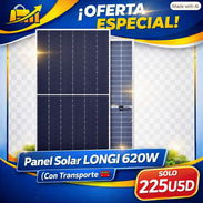 Panel Solar LONGI 620W, Bifacial (Con Transporte 🚗)S - Img 57524457