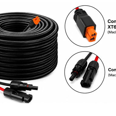 CONECTOR MC4 + Cable Panel Solar - 2/2