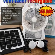 Ventilador recargable - Img 55825433