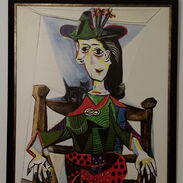 Lienzografía de la obra "Retrato de Dora Maar" de Picasso. - Img 45550166