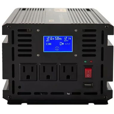 Inversor VEVOR 2500W 5000W Pico Onda Modificada 12V a 120V - 2/3