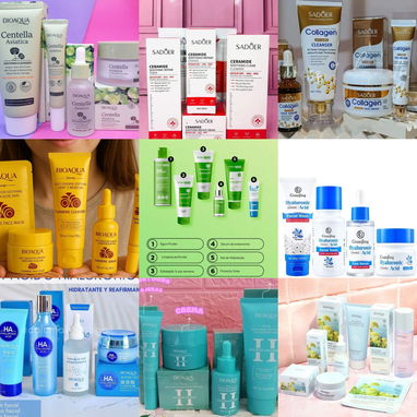 ✅ kit combo de skincare completos 40 modelos, limpiador, crema, tonico, serum y contorno mas mascarilla, vitamina c✅ - 3/6