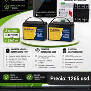 Combo (Inversor + baterías + Transfer automático) kit solar - Img 56436072