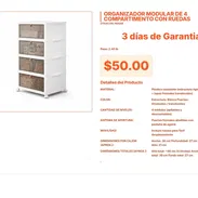 Gabinete de 4 Módulos con Ruedas e Interiores Visibles Translúcidos VPT#-0230 - Img 55546973