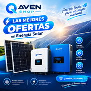 Paneles Solares e Inversores con Instalación - QAVEN SHOP - Img 57802294