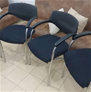 Se venden 4 sillas con estructura de acero inoxidable - 35 mil cup- 5 319 7668 - Img 46091756