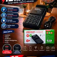 ⚡ EXTENSIÓN ⚡12 PUERTOS USB DE CARGA. TENEMOS MENSAJERÍA CON FACTURA Y GARANTÍA. 📲 54833699 - Img 58159488