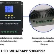 CONTROLADOR / REGULADOR MPPT MULTISISTEMA  100A y INVERSOR CONVERTIDOR DE ONDA PURA – 2000W - Img main-image-50545574