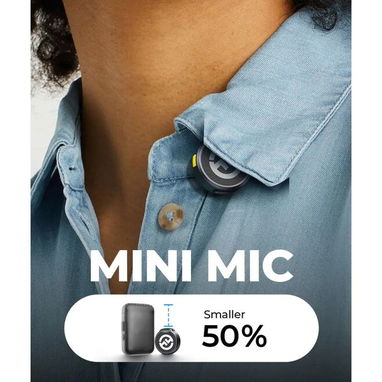 (X) Microfono inalambrico lavalier HollyView Lark M2 Ligthning para iPhone $85.81 - Img 126484757