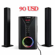 TEATRO EN CASA 2.1 / BARRA DE SONIDO power bank cargador portátil bocina Bluetooth - Img 55760982