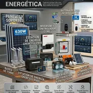 GRAN VENTA DE EQUIPOS SOLARES, BATERIAS Y PLANTAS DE ENERGIA. LLEVA TODO LO NECESAFIO EN UN SOLO LUGAR - Img 58342642