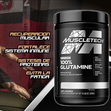 Glutamina Platinum Muscletech y otras - Img 49818176