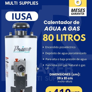 Calentador de gas Primo - 3/3