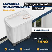 Lavadora Semiautomática marca EKO de 7KG - Img 55456489