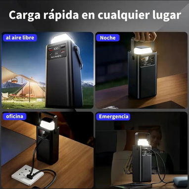 Banco de baterías recargables gran capacidad 100000 mAh - 5/8