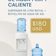 DISPENSADOR DE AGUA FRIA Y CALIENTE - Img 54468549