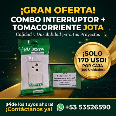 🔌 INTERRUPTORES Y TOMACORRIENTES PARA TU NEGOCIO (Cajas de 100 unidades) - 5/7