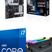 kit Pro 11gen. ASUS Prime Z590-A, Intel Core i7-11700KF, Corsair Vengeance RGB PRO DDR4 32GB (2x16GB) 3600MHz. - Img 54710556
