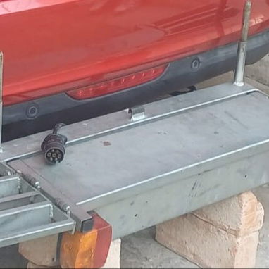 Parrilla de carga plegable para gancho trasero. - 2/2