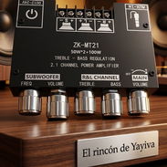 Clase D 50W X2 + 100W SUBWOOFER - Img 56085393