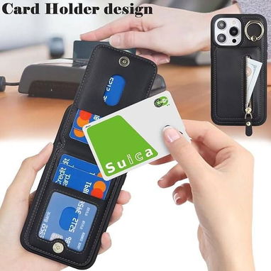 Funda tipo cartera para iPhone 15 Pro Max con MagSafe y tarjetero magnético - Img 123312470