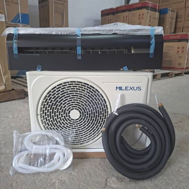 *Split Milexus 110V 1 tonelada ⚫️*  - Marca: Milexus - 110V - Convencional - 12.000 BTU - Compresor TOSHIBA - - 2/5
