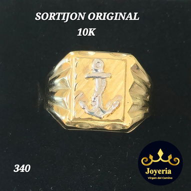 Anillos y sortijas de hombre oro original 10k - 3/5