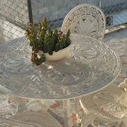 Mesa con 4 sillas  para terraza o Jardin - Img 55590203